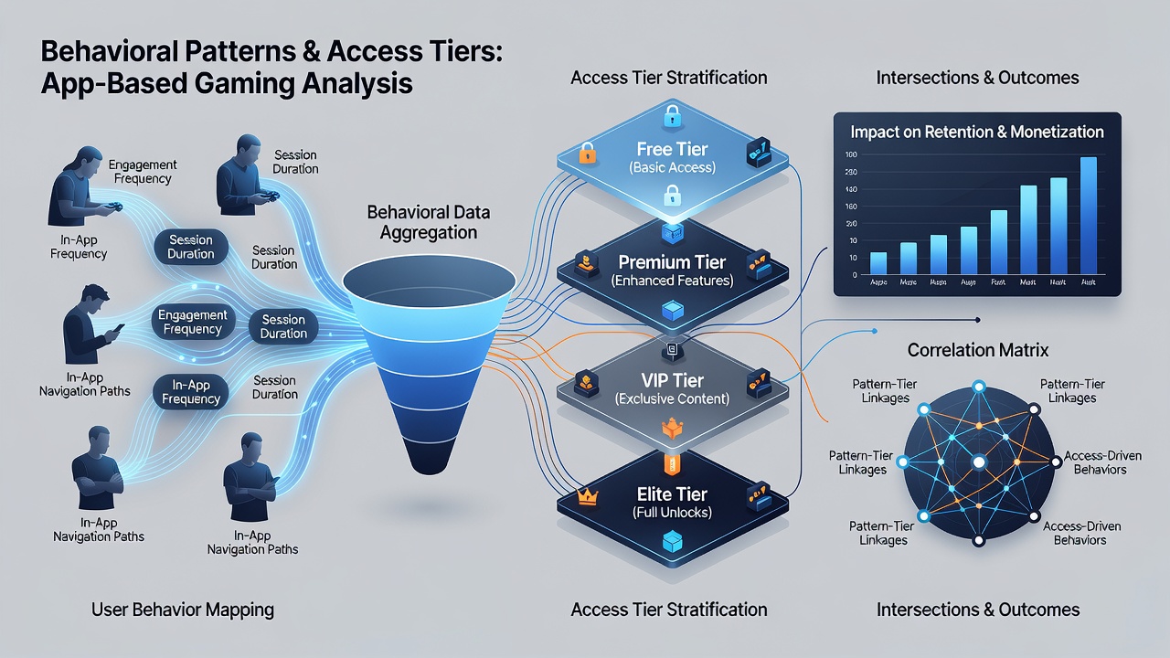 Visualisierung von Spieler-Engagement und Tier-Progression in Apps